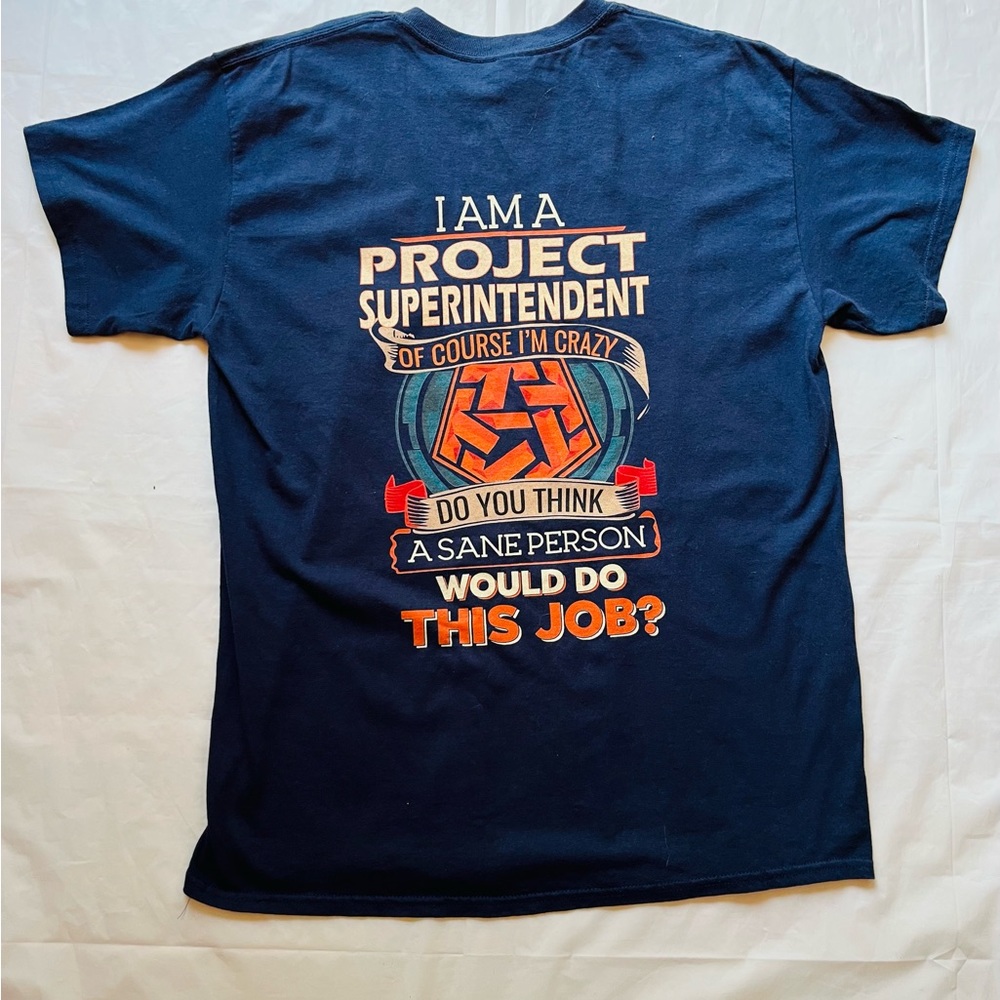 Men’s large t-shirt / silly saying